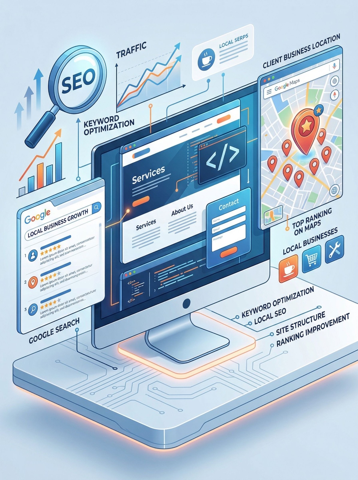 Páginas Web Profecional para negocios Punta Cana JJ Desing SEO web